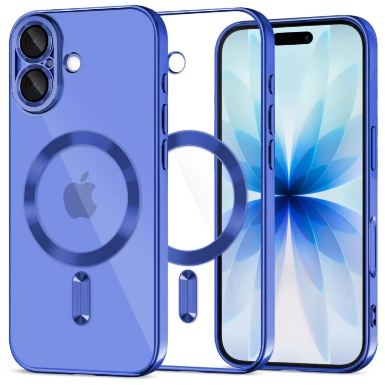 Etui Tech-Protect Flexair Magflex Magsafe iPhone 17 Shiny Mist Blue