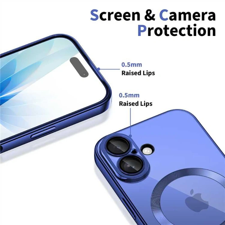 Etui Tech-Protect Flexair Magflex Magsafe iPhone 17 Shiny Mist Blue