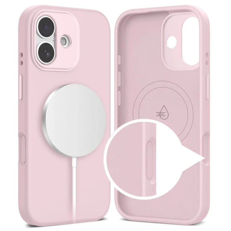 Etui Tech-Protect Uniq MagSafe do Apple iPhone 17 Pink