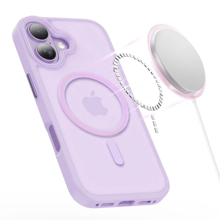 Etui Tech-Protect Magmat MagSafe do Apple iPhone 17 Matte Lavender
