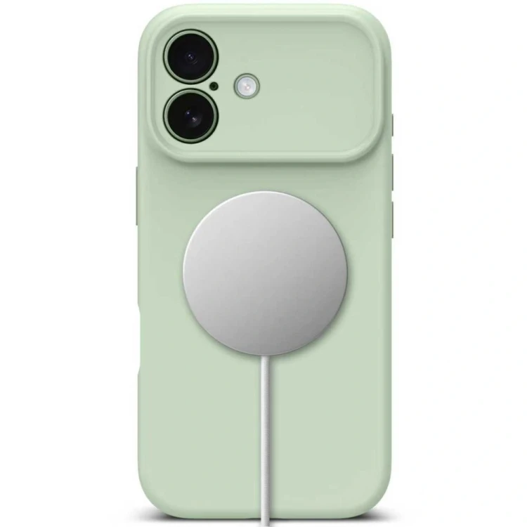 Etui Tech-Protect Silicone MagSafe do Apple iPhone 17 Sage