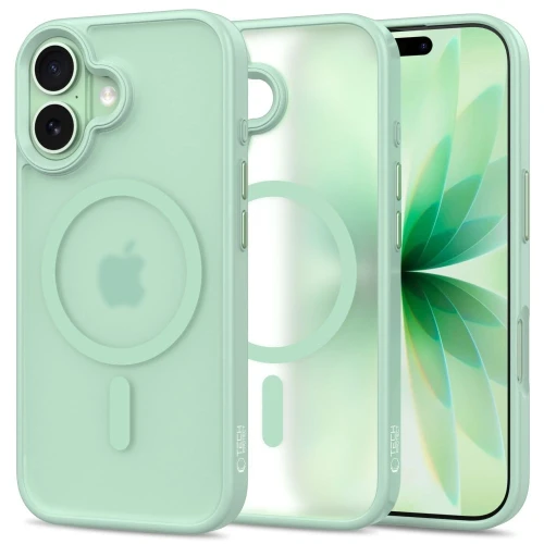 Etui Tech-Protect MagMat MagSafe do Apple iPhone 17 Matte Sage