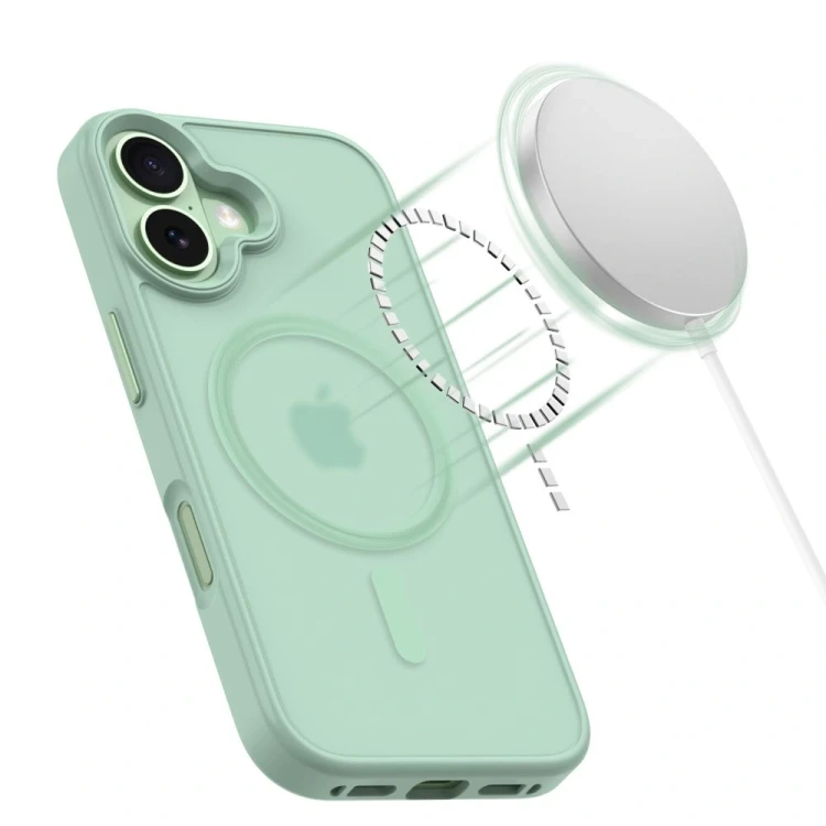 Etui Tech-Protect MagMat MagSafe do Apple iPhone 17 Matte Sage