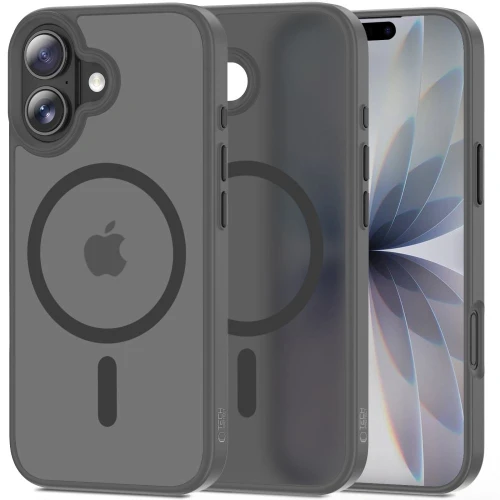 Etui Tech-Protect Magmat MagSafe do Apple iPhone 17 Matte Crayon Grey