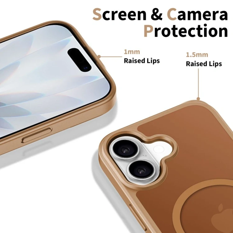 Etui Tech-Protect BasicMag MagSafe do Apple iPhone 17 Brown
