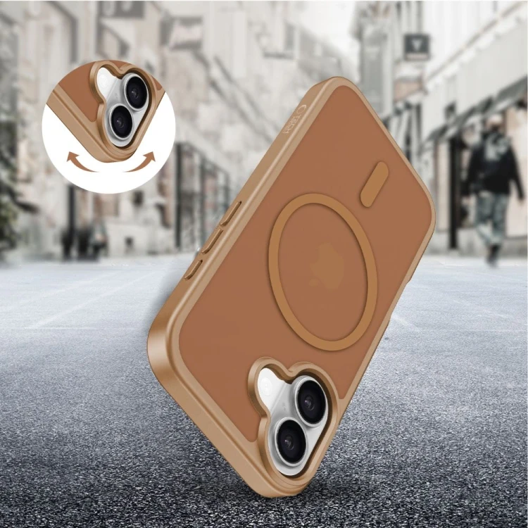 Etui Tech-Protect BasicMag MagSafe do Apple iPhone 17 Brown
