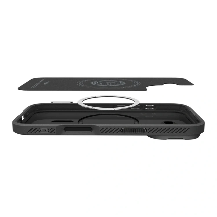 Etui Spigen Optik Armor Mag MagSafe do Apple iPhone 17 Black
