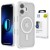 Etui 3MK Smoke MagCase do Apple iPhone 17 biały