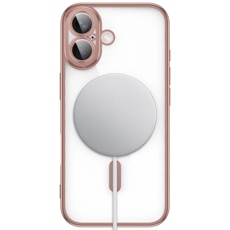 Etui Tech-Protect Magflex MagSafe do Apple iPhone 17 Shiny Rose Gold