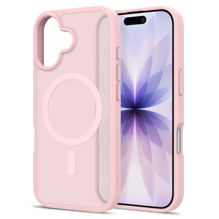 Etui Tech-Protect BasicMag MagSafe do Apple iPhone 17 Matte Pink