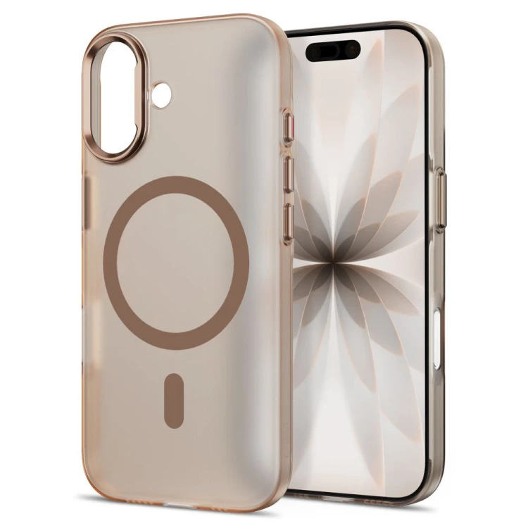 Etui Tech-Protect MagZero MagSafe do Apple iPhone 17 Matte Desert Gold