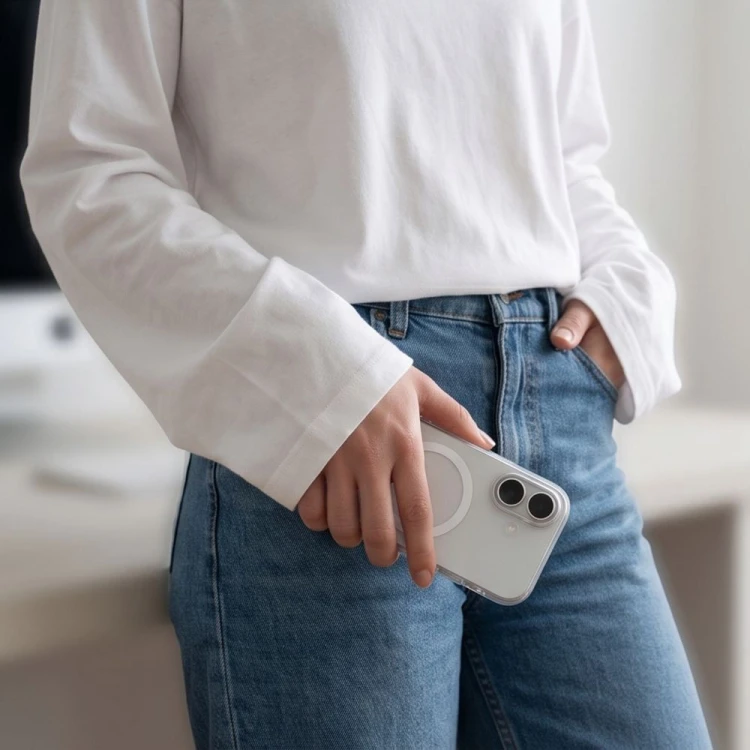 Etui Tech-Protect MagZero MagSafe do Apple iPhone 17 Matte White