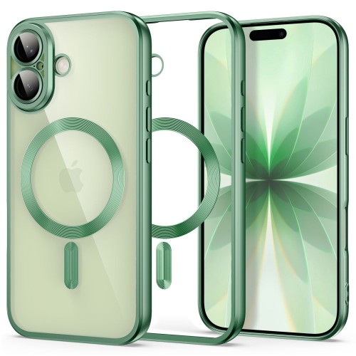 Etui Tech-Protect MagFlex MagSafe do Apple iPhone 17 Matte Sage