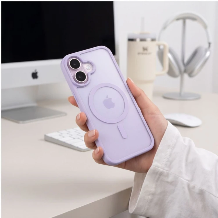 Etui Tech-Protect BasicMag MagSafe do Apple iPhone 17 Matte Lavender