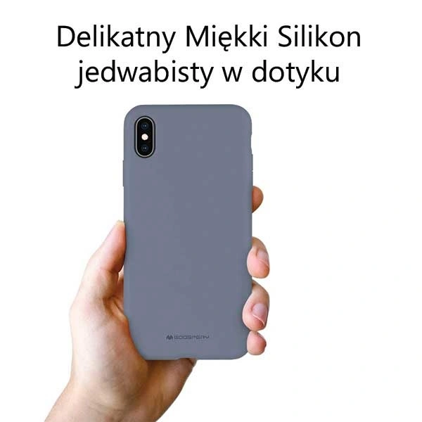 Etui Mercury Silicone do Apple iPhone 15 Pro Max lawendowy