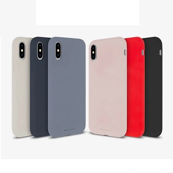 Etui Mercury Silicone do Apple iPhone 15 Pro Max granatowy