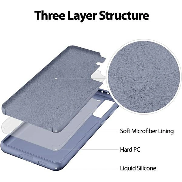 Etui Mercury Silicone do Apple iPhone 15 Pro Max fioletowy