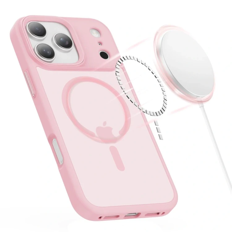 Etui Tech-Protect MagMat MagSafe do Apple iPhone 17 Pro Max Matte Pink