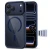 Etui Tech-Protect Magpeak MagSafe CC do Apple iPhone 17 Pro Deep Blue/clear