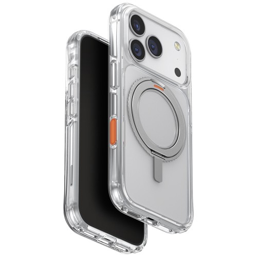Etui UNIQ Swivix do Apple iPhone 17 Pro 360 Rotating Kickstand przezroczysty