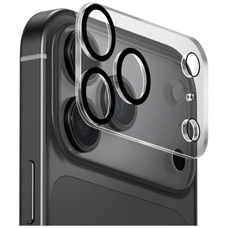 Szkło na obiektyw aparatu UNIQ Optix Clearshield Frameguard Camera Lens Protector do Apple iPhone 17