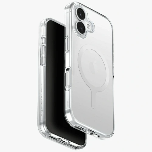 Etui UNIQ Clario do Apple iPhone 17 Magclick Charging przezroczysty