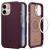 Etui Spigen Nano Pop Mag MagSafe do Apple iPhone 17 Burgundy Bean