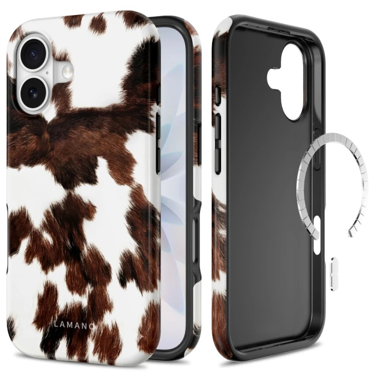 Etui Tech-Protect Lamano MagSafe do Apple iPhone 17 Soft Herd