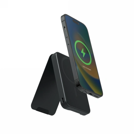 Magnetyczny powerbank Mophie Snap+ Powerstation Mini Stand Red Bull Racing 5000mAh z podstawką MagSa