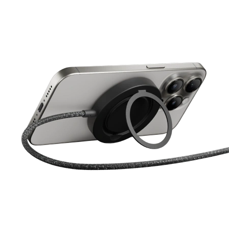 Ładowarka bezprzewodowa z podstawką Native Union SnapStand Qi2 Wireless Charger Qi2 15W MagSafe (bla