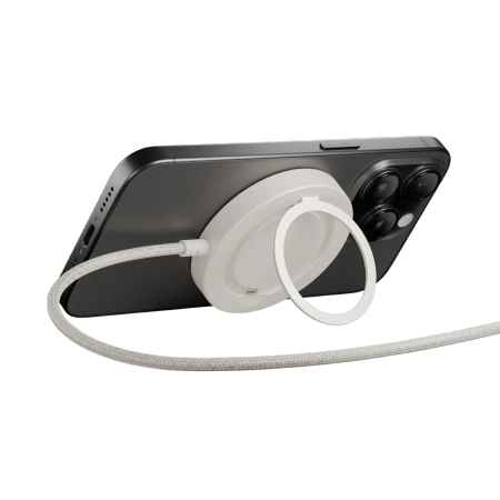 Ładowarka bezprzewodowa z podstawką Native Union SnapStand Qi2 Wireless Charger Qi2 15W MagSafe (san