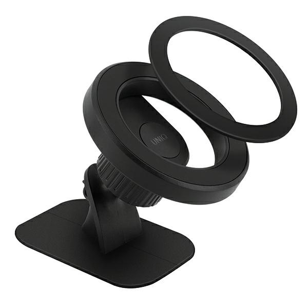 Uchwyt samochodowy magnetyczny na kokpit UNIQ Trelix Car Dash Mount czarny/midnight black