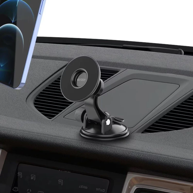 Uchwyt samochodowy Tech-Protect N50 Magnetic MagSafe Dashboard & Vent Car Mount Black