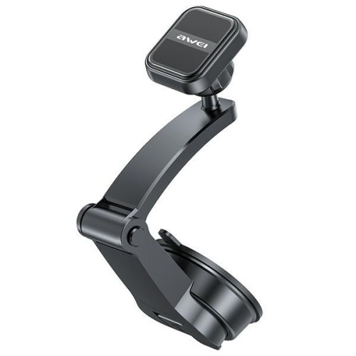 Magnetyczny uchwyt samochodowy do szyby / na kokpit AWEI X54 czarny/black