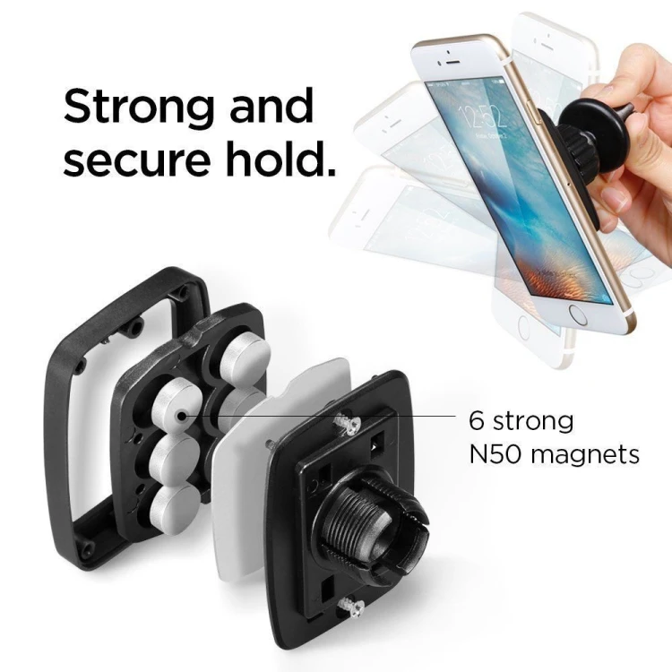 Uchwyt samochodowy magnetyczny Spigen H12 Air Vent Magnetic Car Mount Holder