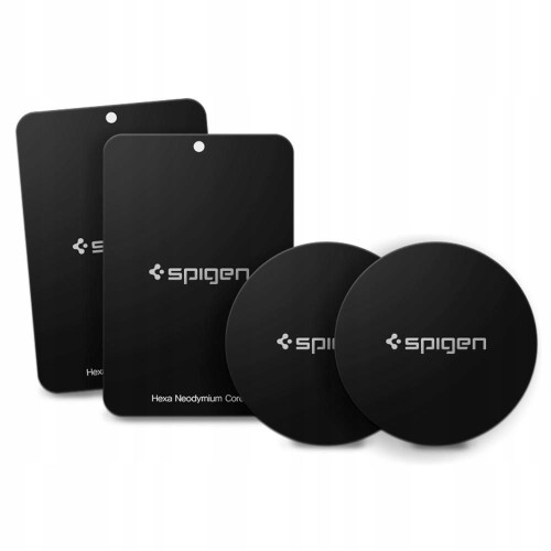 Płytki do uchwytu magnetycznego Spigen MP-4P Metalplate Magnetic Car Mount