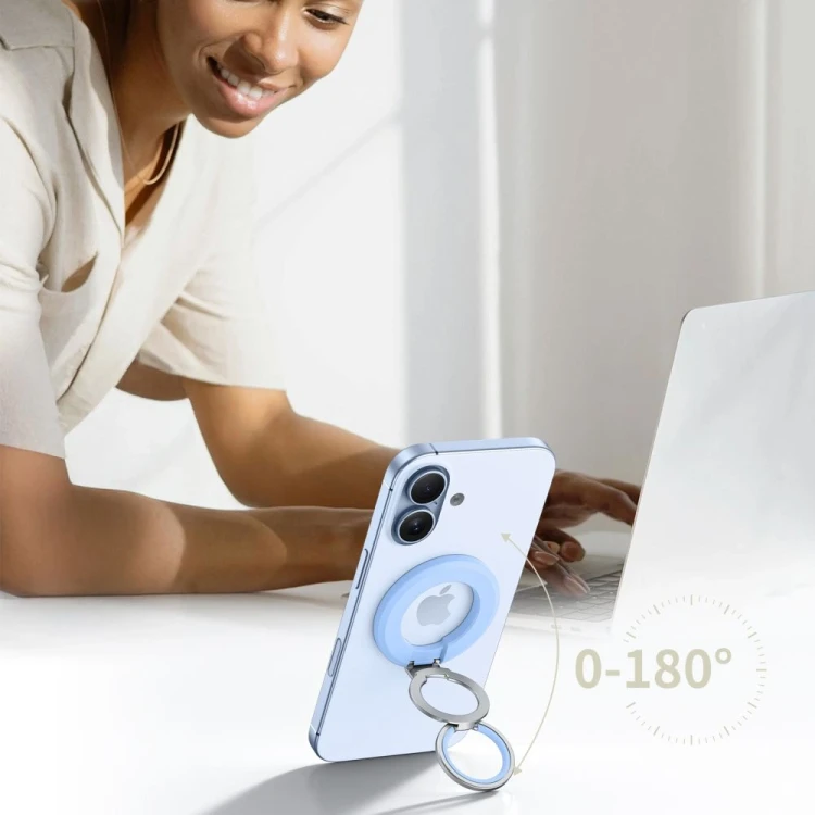 Uchwyt Tech-Protect MMR500 Magnetic MagSafe Phone Ring Baby Blue
