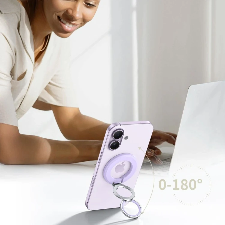 Uchwyt Tech-Protect MMR500 Magnetic MagSafe Phone Ring Mauve