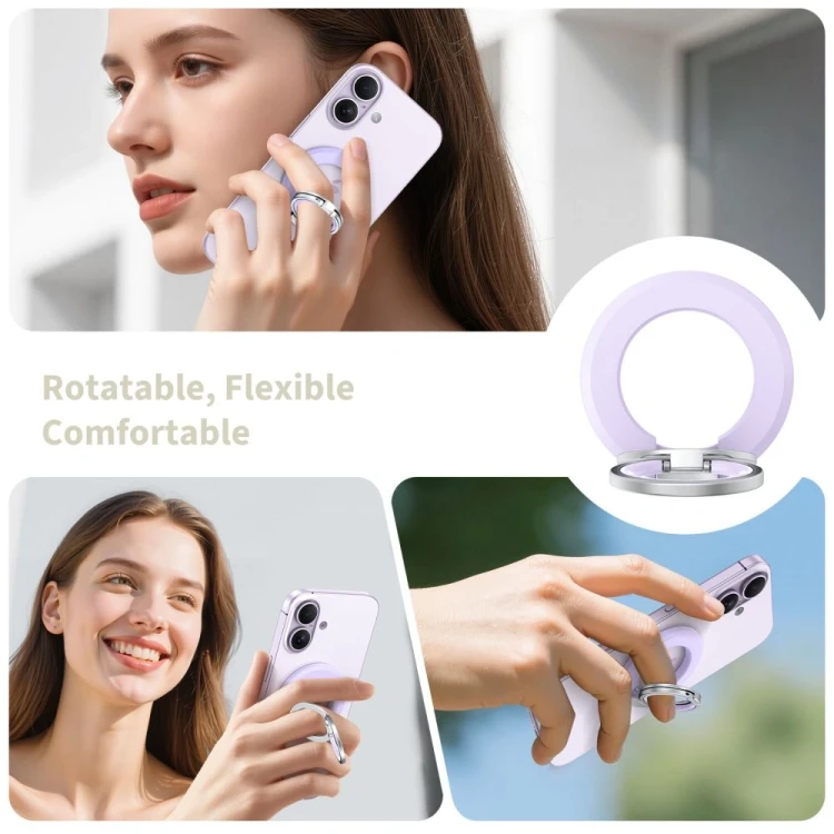 Uchwyt Tech-Protect MMR500 Magnetic MagSafe Phone Ring Mauve