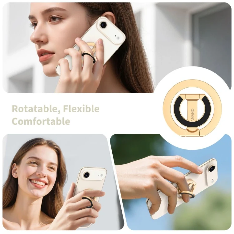 Uchwyt Tech-Protect MMR400 Lamano Magnetic MagSafe Phone Ring Gold