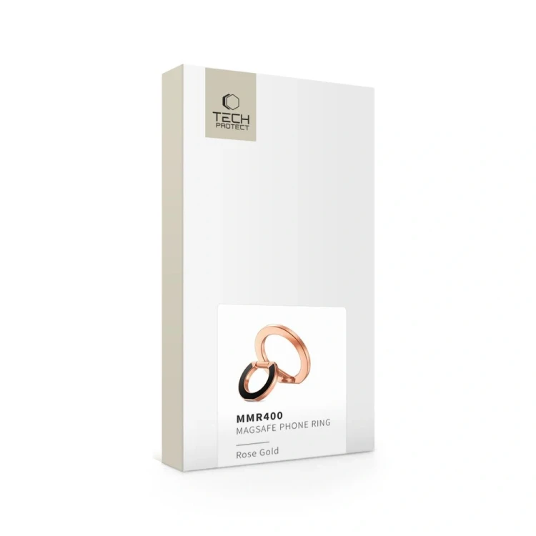 Uchwyt Tech-Protect MMR400 Lamano Magnetic MagSafe Phone Ring Rose Gold