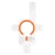 Uchwyt Tech-Protect MMP-200 Magnetic MagSafe Ring Cosmic Orange