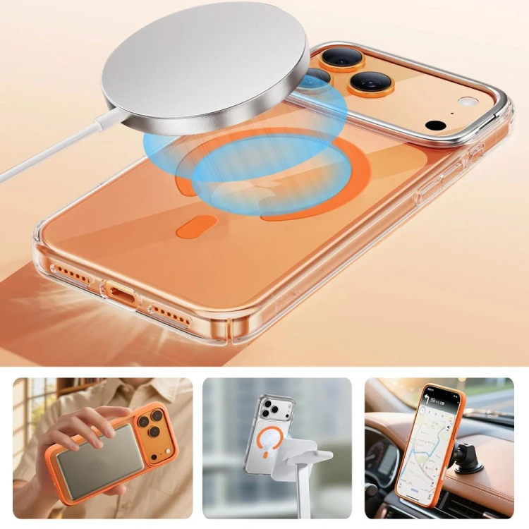 Uchwyt Tech-Protect MMP-200 Magnetic MagSafe Ring Cosmic Orange