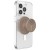 Uchwyt i podstawka do telefonu PopSockets MagSafe Round PopOut Latte Curves MagSafe beżowy