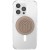 Uchwyt i podstawka do telefonu PopSockets MagSafe Round PopOut Latte Curves MagSafe beżowy