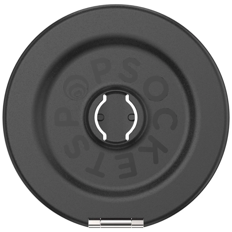 Uchwyt do telefonu PopSockets Aluminum Radial MagSafe czarny