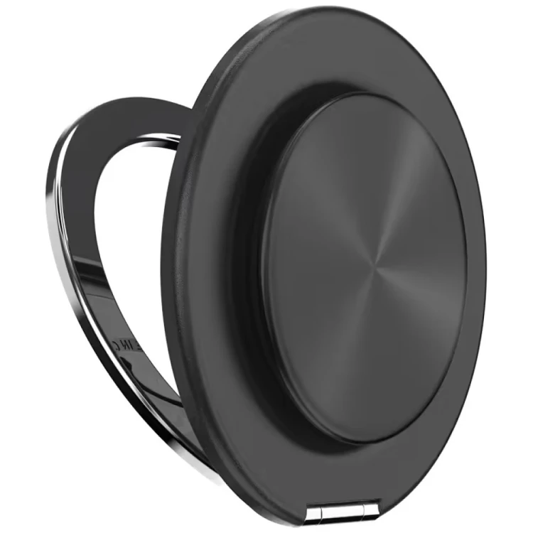 Uchwyt do telefonu PopSockets Aluminum Radial MagSafe czarny