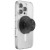 Uchwyt do telefonu PopSockets Aluminum Radial MagSafe czarny