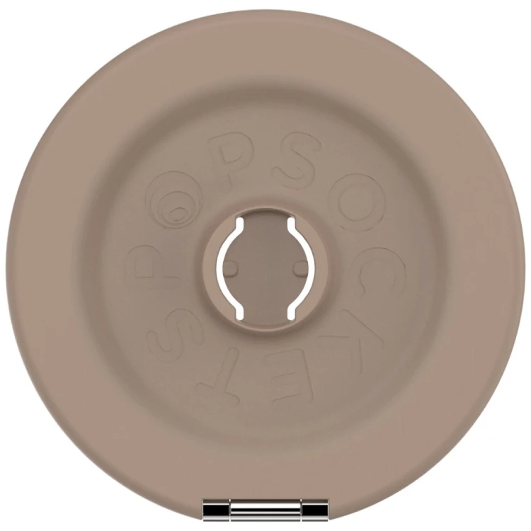 Uchwyt do telefonu PopSockets Kick-Out Grip Latte MagSafe beżowy