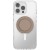 Uchwyt do telefonu PopSockets Kick-Out Grip Latte MagSafe beżowy